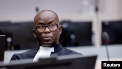 Dominic Ongwen appears before the International Criminal Court (ICC) in The Hague