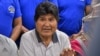 Bolivia's former President Evo Morales holds press conference, in Cochabamba